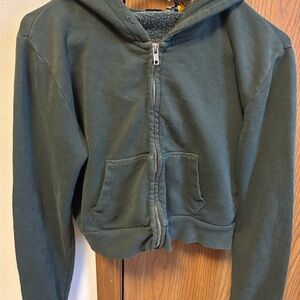 Brandy Melville Forest Green Kids Jacket